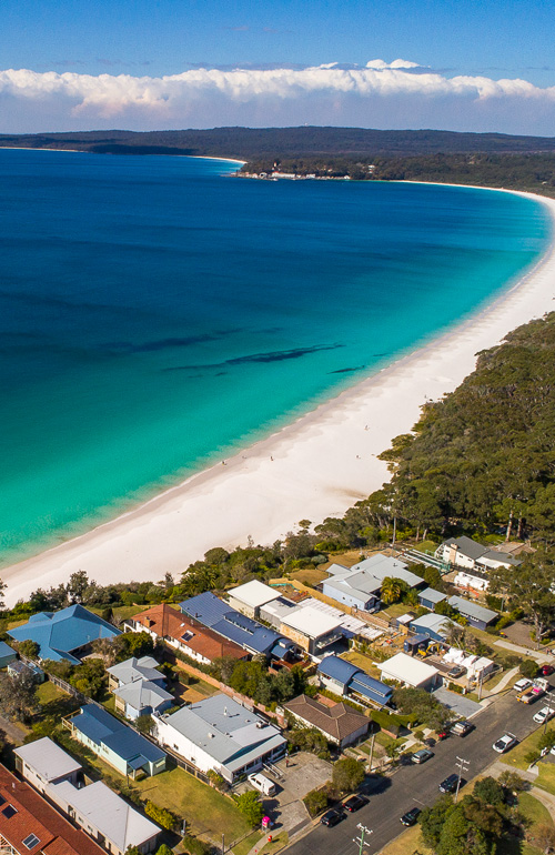 white sands hyams beach jervis bay, the boat house holiday accommodation