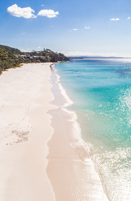 white sands hyams beach, jervis bay luxury holiday accommodation with two houses
